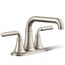 Tone Centerset Bathroom Sink Faucet, 1.2 GPM (Vibrant Brushed Nickel), K-27414-4-BN