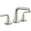Tone Widespread Bathroom Sink Faucet, 1.2 GPM (Vibrant Brushed Nickel), K-27416-4-BN