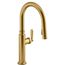 Edalyn by Studio McGee Pull-down Kitchen Faucet w/ 3-Function Sprayhead (Vibrant Brushed Moderne Brass), K-28358-2MB