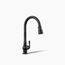 Artifacts Touchless Pull-Down Kitchen Sink Faucet w/ Three-Function Sprayhead (Matte Black), K-29709-BL