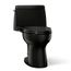 Santa Rosa Continuousclean St One-piece Compact Elongated Toilet, 1.28 GPF (Black), K-30812-7