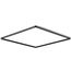 Real Rain Overhead Panel Trim (Matte Black), K-31111-BL