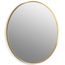 Essential 36" Round Framed Mirror (Moderne Brushed Gold), K-31369-BGL