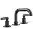 Castia Widespread Bathroom Sink Faucet, 1.2 GPM (Matte Black), K-35908-4-BL
