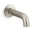 Castia Wall Mount Bath Spout (Vibrant Brushed Nickel), K-35922-BN