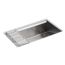 8 Degree Single Basin Sink, K-3673-NA