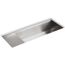 Stages 45" Undermount Single-bowl Workstation Kitchen Sink (Stainless Steel)