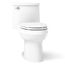 Adair One-piece Elongated Toilet, 1.28 GPF (White), K-3946-0