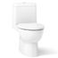 Reach One-piece Compact Elongated Toilet w/ Skirted Trapway, Dual-flush (White), K-3983-S-0