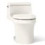 San Souci One-piece Round-front Toilet, 1.28 GPF (Biscuit), K-4007-96