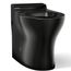 Persuade Elongated Toilet Bowl w/ Skirted Trapway (Black), K-4326-7