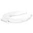 Primary Commercial Round-front Toilet Seat w/ Antimicrobial Agent (White), K-4686-A-0