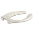 Stronghold Elongated Toilet Seat w/ Integrated Handle And Check Hinge (Biscuit), K-4731-C-96