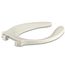 Stronghold Elongated Toilet Seat w/ Integrated Handle And Self-sustaining Check Hinge (Biscuit), K-4731-SC-96