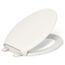 Rutledge Readylatch Quiet-close Elongated Toilet Seat (Biscuit), K-4734-RL-96