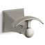 Memoirs Stately Robe Hook (Vibrant Brushed Nickel), K-492-BN