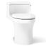 San Souci One-piece Compact Elongated Toilet w/ Concealed Trapway, 1.28 GPF (White), K-5172-RA-0