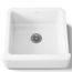 Whitehaven 23-1/2" Undermount Single-bowl Farmhouse Kitchen Sink (White), K-5665-0