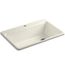 Riverby 33" Top Mount Single-bowl Workstation Kitchen Sink (Biscuit), K-5871-1A2-96