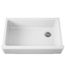 Hayridge Whitehaven 35-11/16" Undermount Single-bowl Farmhouse Kitchen Sink (White), K-6351-0