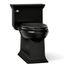 Memoirs Stately One-piece Compact Elongated Toilet w/ Skirted Trapway, 1.28 GPF (Black), K-6428-7