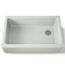 Whitehaven 35-3/4" Undermount Single-bowl Farmhouse Kitchen Sink (Sea Salt), K-6489-FF