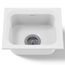 Northland 15" Undermount Single-bowl Bar Sink (White), K-6589-U-0