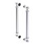 Artifacts 16-7/16" Back-to-back Shower Door Handles (Polished Chrome), K-701728-CP