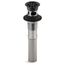 Bathroom Sink Grid Drain w/ Overflow (Matte Black), K-7129-A-BL