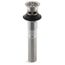 Bathroom Sink Grid Drain w/ Overflow (Vibrant Brushed Nickel), K-7129-A-BN