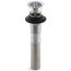 Bathroom Sink Grid Drain w/ Overflow (Polished Chrome), K-7129-A-CP