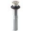 Bathroom Sink Grid Drain w/ out Overflow (Vibrant Polished Nickel), K-7129-SN