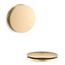 Clearflo Retrofit Toe-tap Conversion Kit (Vibrant Brushed Moderne Brass), K-7142-2MB