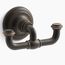 Artifacts Double Robe Hook (Oil-rubbed Bronze), K-72572-2BZ