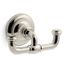 Artifacts Double Robe Hook (Vibrant Polished Nickel), K-72572-SN