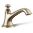 Artifacts w/ Bell design Bathroom Sink Faucet Spout Only w/ Bell Design, 1.2 GPM (Vibrant Brushed Bronze), K-72759-BV
