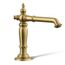 Artifacts Bathroom Sink Faucet Spout Only w/ Column Design, 1.2 GPM (Vibrant Brushed Moderne Brass), K-72760-2MB