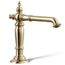 Artifacts Bathroom Sink Faucet Spout Only w/ Column Design, 1.2 GPM (Vibrant French Gold), K-72760-AF