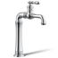 Artifacts Gentleman's Single-handle Bathroom Sink Faucet, 1.2 GPM (Polished Chrome), K-72763-9M-CP