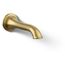 Artifacts Wall Mount Bath Spout w/ Flare Design (Vibrant Brushed Moderne Brass), K-72791-2MB