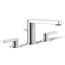 Composed Widespread Bathroom Sink Faucet w/ Lever Handles, 1.2 GPM (Polished Chrome), K-73060-4-CP