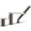 Composed Deck Mounted Bath Faucet w/ Handshower (Vibrant Titanium), K-73078-4-TT