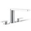 Composed Deck Mounted Bath Faucet w/ Lever Handles (Polished Chrome), K-73081-4-CP
