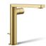 Composed Tall Single-handle Bathroom Sink Faucet w/ Cylindrical Handle, 1.2 GPM (Vibrant Brushed Moderne Brass), K-73159-7-2MB