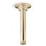 6" Ceiling Mount 1-Function Rainhead Arm And Flange (Vibrant French Gold), K-7394-AF