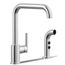 Purist Single-handle Kitchen Faucet w/ Side Sprayer (Polished Chrome), K-7508-CP