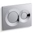 Lynk Flush Actuator Plate For 2"x 4" In-wall Tank And Carrier System (Polished Chrome), K-75890-CP