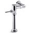 Primme Manual Toilet Flushometer, 1.28 GPF (Polished Chrome), K-76321-CP