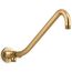 Gooseneck Rainhead Arm w/ 3-way Diverter (Vibrant Brushed Moderne Brass), K-76336-2MB