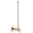 3/8" Npt Angle Supply w/ Stop And Annealed Vertical Tube (Vibrant French Gold), K-7637-AF